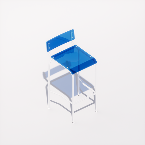 CHAISE HAUTE - PLEXIGLASS ACRYLIQUE - POP
