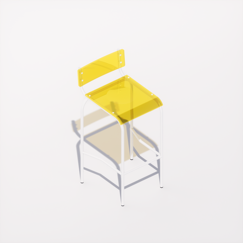 CHAISE HAUTE - PLEXIGLASS ACRYLIQUE - POP
