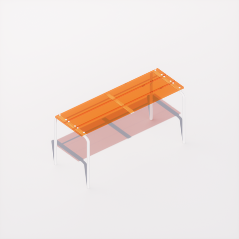 BANC - PLEXIGLASS ACRYLIQUE - POP