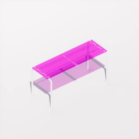 BANC - PLEXIGLASS ACRYLIQUE - POP