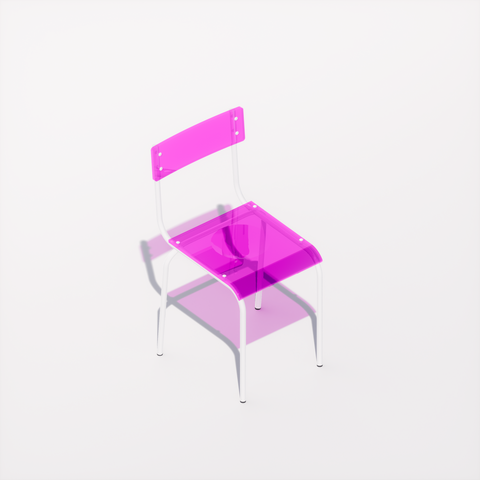 CHAISE - PLEXIGLASS ACRYLIQUE - POP