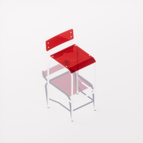 CHAISE HAUTE - PLEXIGLASS ACRYLIQUE - POP