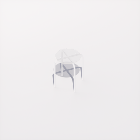 TABOURET - PLEXIGLASS ACRYLIQUE - POP