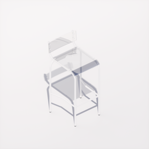 CHAISE HAUTE - PLEXIGLASS ACRYLIQUE - POP