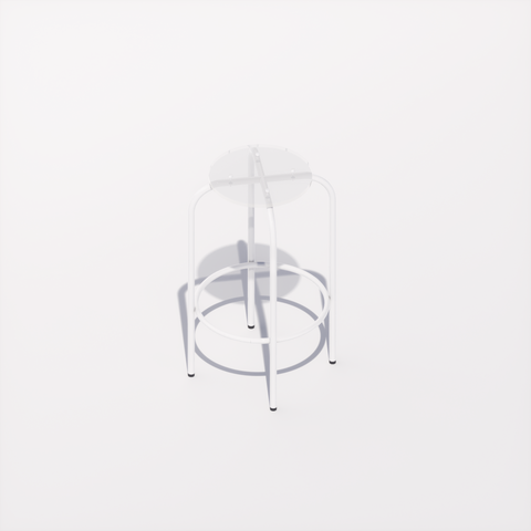 TABOURET HAUT - PLEXIGLASS ACRYLIQUE - POP