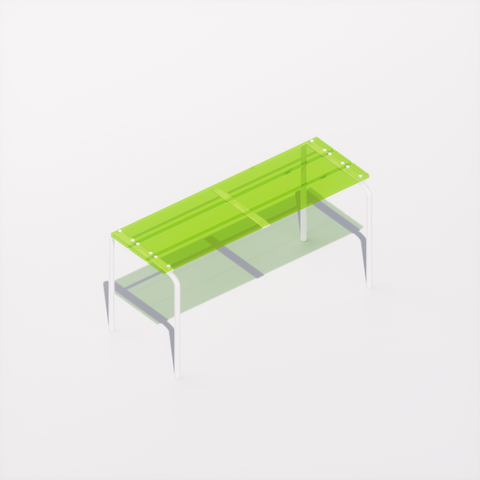 BANC - PLEXIGLASS ACRYLIQUE - POP
