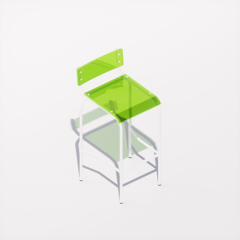 CHAISE HAUTE - PLEXIGLASS ACRYLIQUE - POP