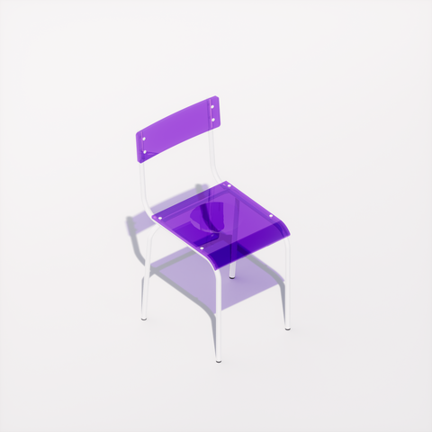 CHAISE - PLEXIGLASS ACRYLIQUE - POP