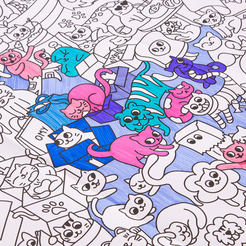 POSTER GEANT A COLORIER - 70 x 100 CM