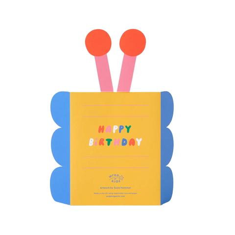 FOLDABLE CHILDREN'S BIRTHDAY CARD