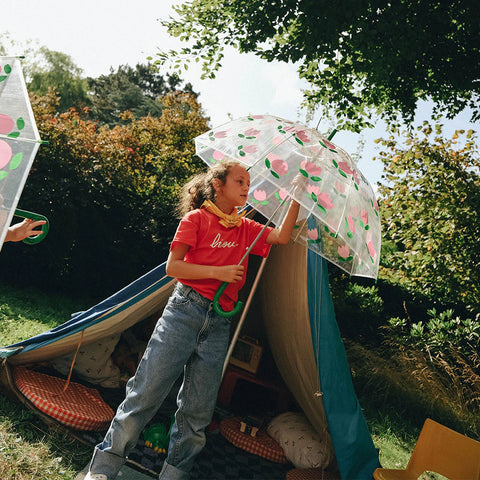 PARAPLUIE ENFANT - MOTIFS TRANSPARENTS