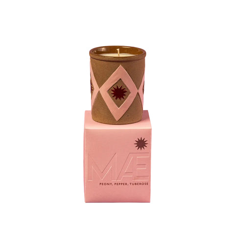 BOUGIE PARFUMÉE CERAMIQUE - PIVOINE & BERGAMOTE