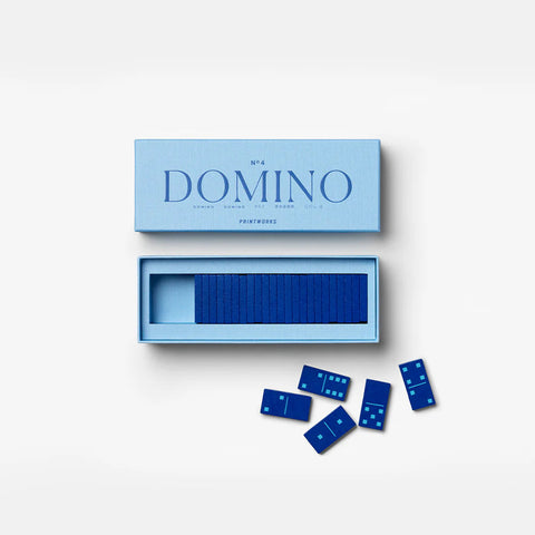 JEUX DE SOCIÉTÉ - DOMINO BLEU