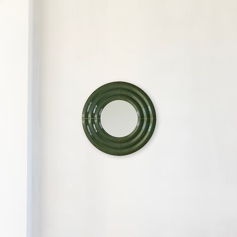 MIROIR CERAMIQUE COLORÉE - ELO ROND
