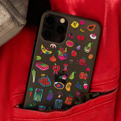 PLANCHE MINI STICKER FLUORESCENT - BOUTIQUE COLLECTION