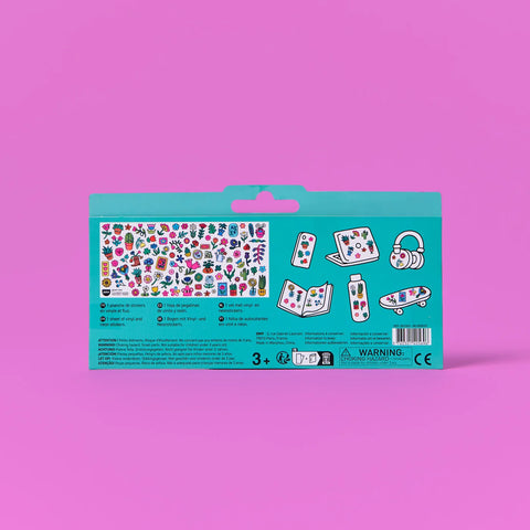 PLANCHE MINI STICKER FLUORESCENT - BOUTIQUE COLLECTION