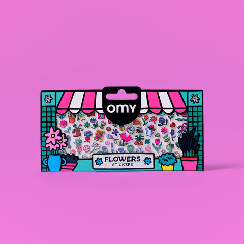 PLANCHE MINI STICKER FLUORESCENT - BOUTIQUE COLLECTION