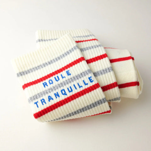CHAUSSETTES RÉFLÉCHISSANTES VELO - PAULINE