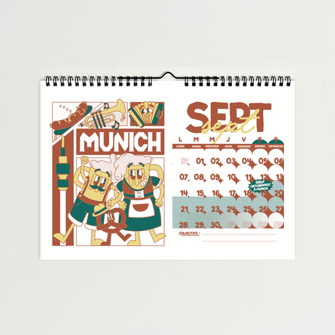 CALENDRIER 2026 - CORALIE BENOÎT