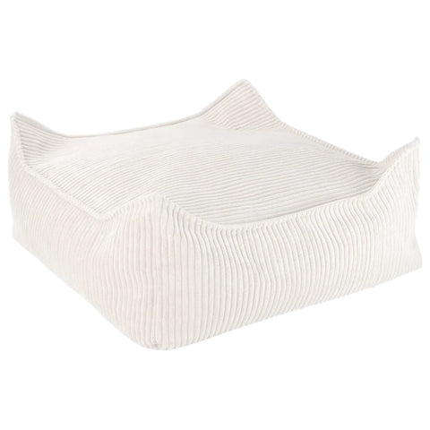 POUF ENFANT CARRE - BEAN BAG - VELOUR COTELE