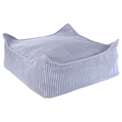 POUF ENFANT CARRE - BEAN BAG - VELOUR COTELE