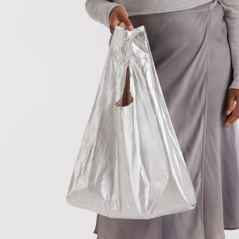 GRAND SAC COURSE REUTILISABLE - METALLIQUE