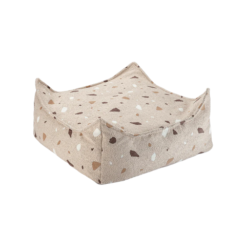 POUF ENFANT CARRE - BEAN BAG - TERRAZZO