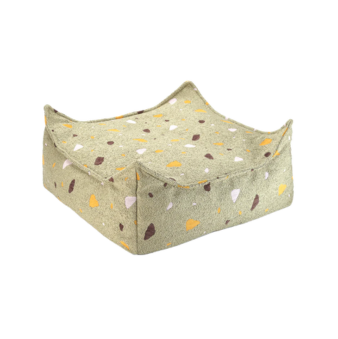POUF ENFANT CARRE - BEAN BAG - TERRAZZO