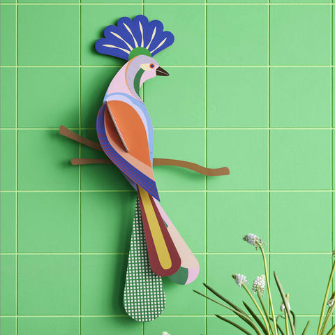 DECORATION MURALE OISEAU - PARADISE BIRD TINJIL