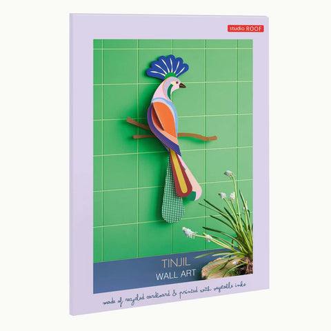 DECORATION MURALE OISEAU - PARADISE BIRD TINJIL