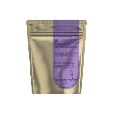 MATCHA CEREMONIAL BIO VANILLE - SACHET 40G