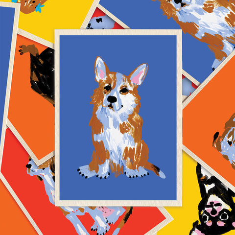 CARTE DE VOEUX - CHIEN