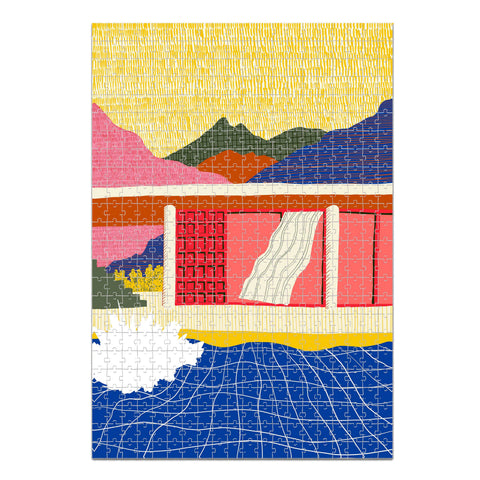 PUZZLE 1000 PIECES ILLUSTRÉ - ON PLONGE ?