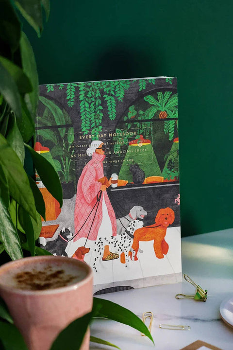 CARNET POINTS A5 - DOG WALK