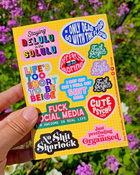 PLANCHE 11 STICKERS - CULTURE POP