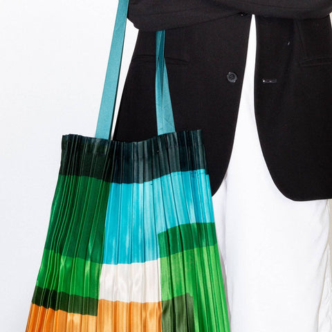 TOTE BAG - PLEATED