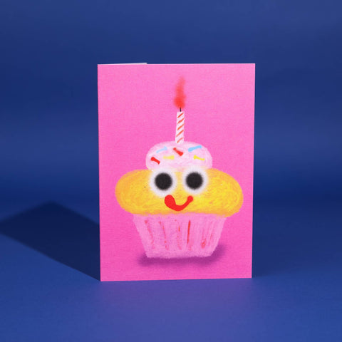 CARTE ANNIVERSAIRE - CUPCAKE