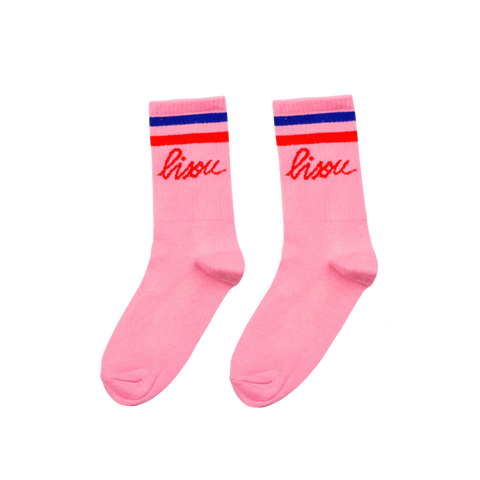 CHAUSSETTES COLORÉES - BISOUS