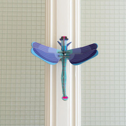 DECORATION MURALE LIBELLULE - SAPPHIRE DRAGONFLY