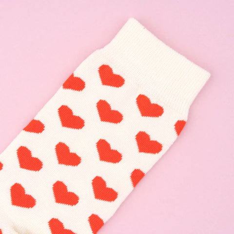 CHAUSSETTES COTON - COEURS