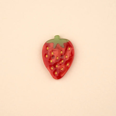 KIT BOUTONS A COUDRE - FRAISE