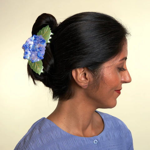 PINCE À CHEVEUX - FLEURS (FLOWER POWER)