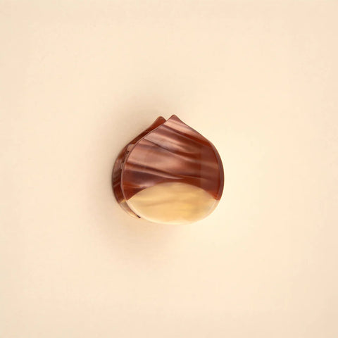 MINI PINCE À CHEVEUX - CHATAIGNE