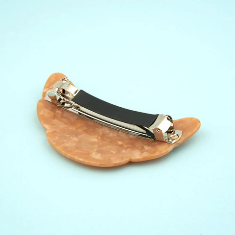 GRANDE BARRETTE À CHEVEUX - CROISSANT