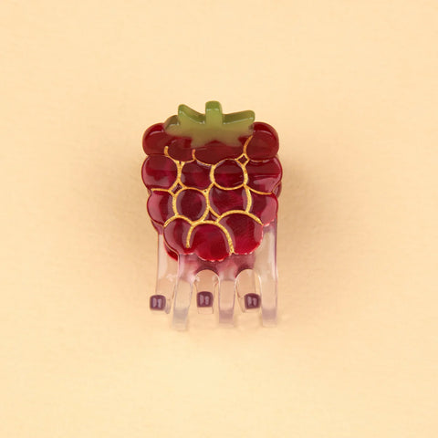 MINI PINCE À CHEVEUX - FRAMBOISE