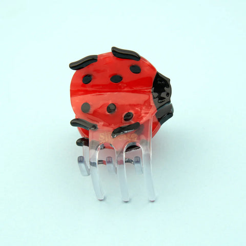 MINI PINCE À CHEVEUX - COCCINELLE