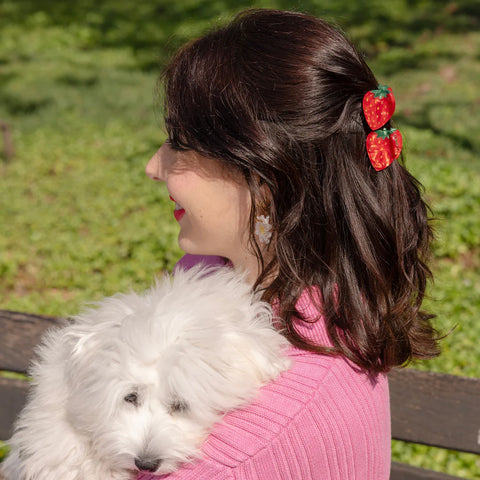 PINCE À CHEVEUX - FRUITS