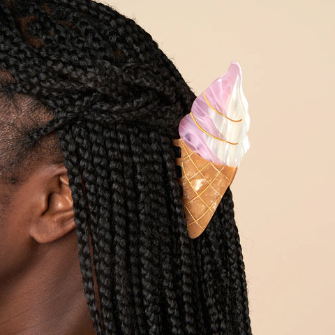 PINCE À CHEVEUX - GLACE