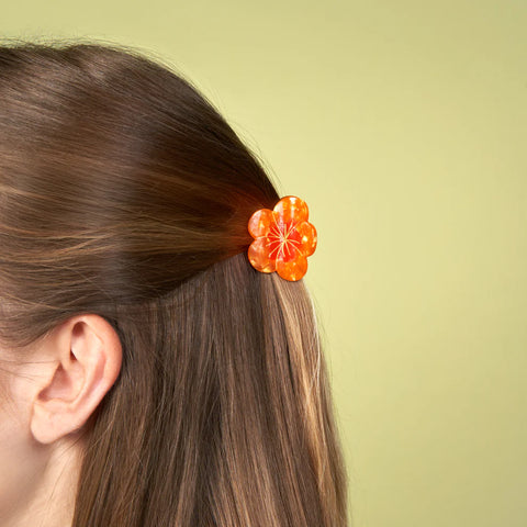 PINCE À CHEVEUX - FLEURS (FLOWER POWER)