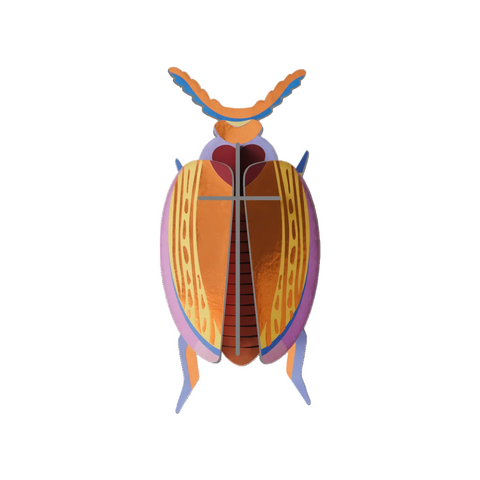 DECORATION MURALE BRILLANTE SCARABÉ - CUPRUM BEETLE